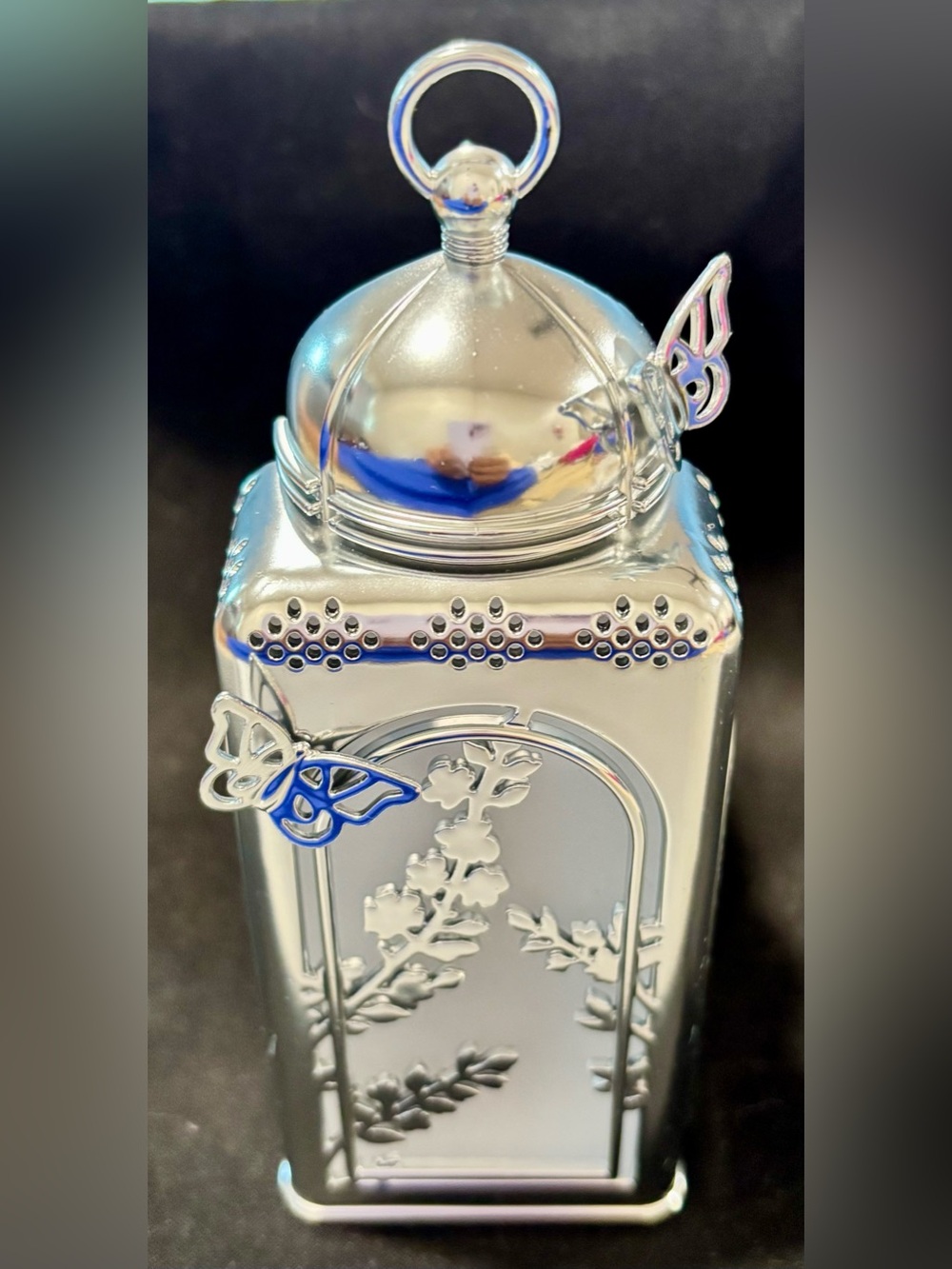 NWT Wallflower White Barn Silver Butterfly Plug in Bath & Body Works